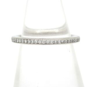 Harry Winston Ring Bell-by-harry-winston Band Ring Pt950 X Diamond